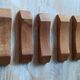 Wooden knife holders