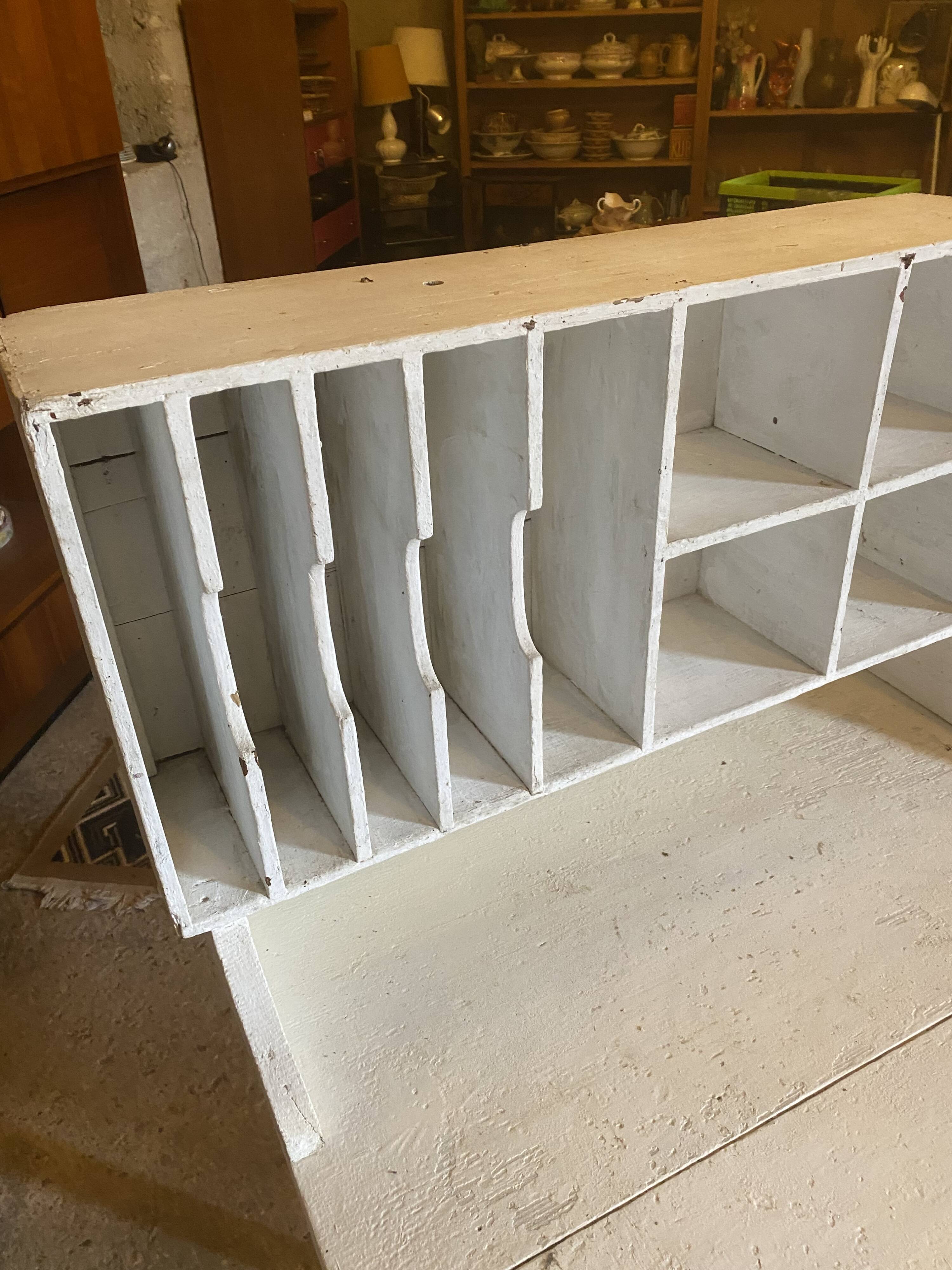 Antique wooden work table