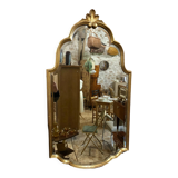 Baroque golden mirror