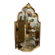 Miroir doré baroque