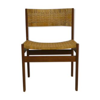 Danish teak dining chair by Georg Petersens for GP Farum