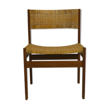 Chaise de salle à manger danoise en teck par Georg Petersens pour le GP Farum
