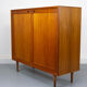 Danish teak cabinet by H W Klein for Bramin 1960s
