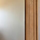 Art Deco oak wood bonnetière wardrobe, renovated.