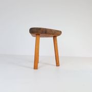 Tabouret suédois en pin, années 1960