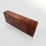 Belgian Mid-Century rosewood highboard 1960