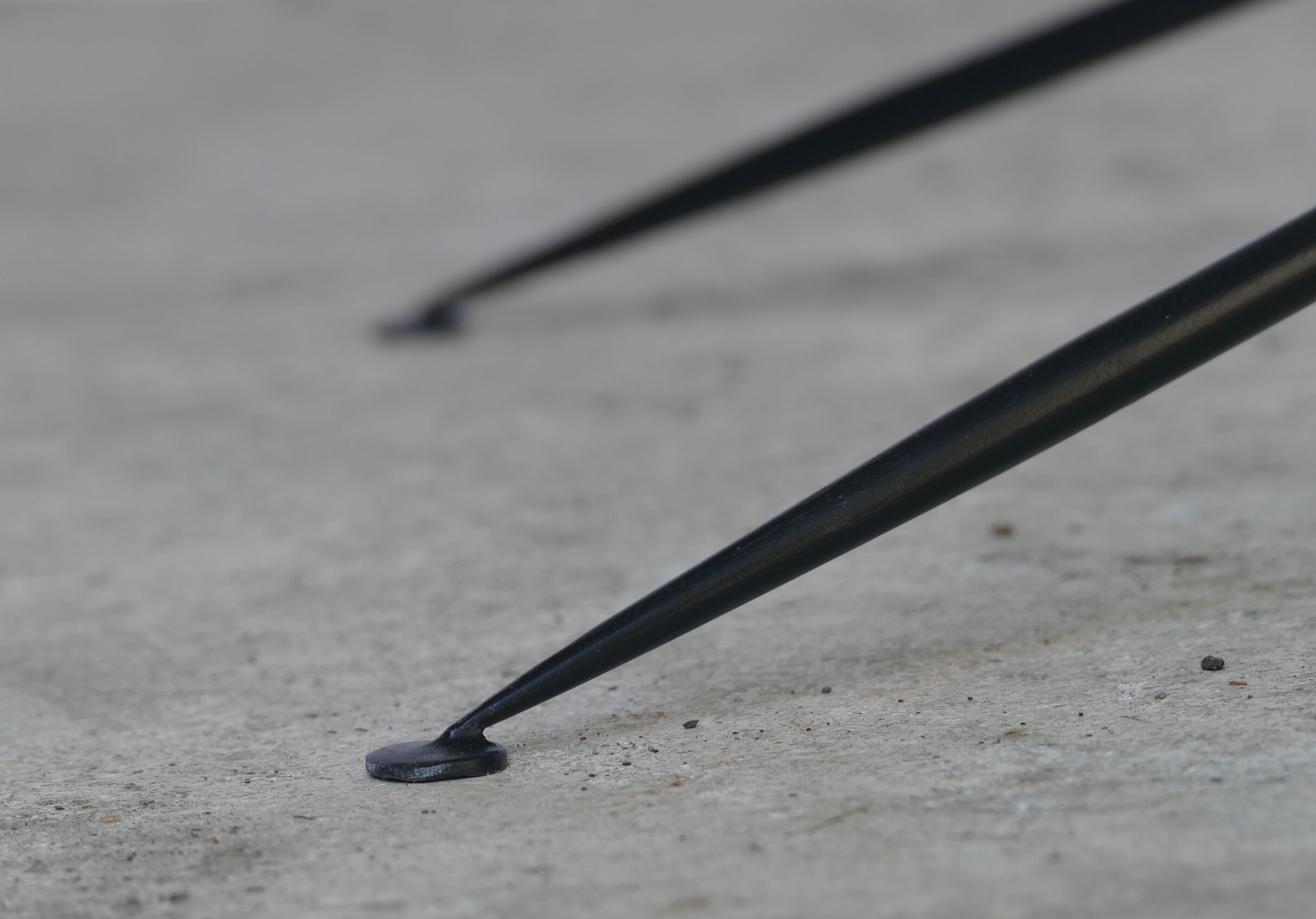 Tripod floor lamp vintage of modernist style