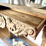 Oak fireplace mantle XIX