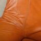 Rino Maturi Depositato Lounge Chairs in cognac leather for Mimo Padova
