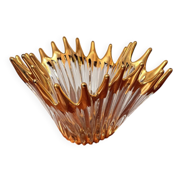 Bayel crystal cup – Gold decoration