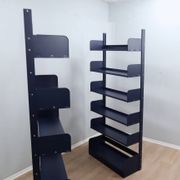 Bibliothèques modulaires en métal Congresso LIPS VAGO des années 1970, ensemble de 2