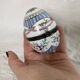 Boîte à bijoux œuf en porcelaine