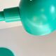 80s steel lamp by Aluminor France