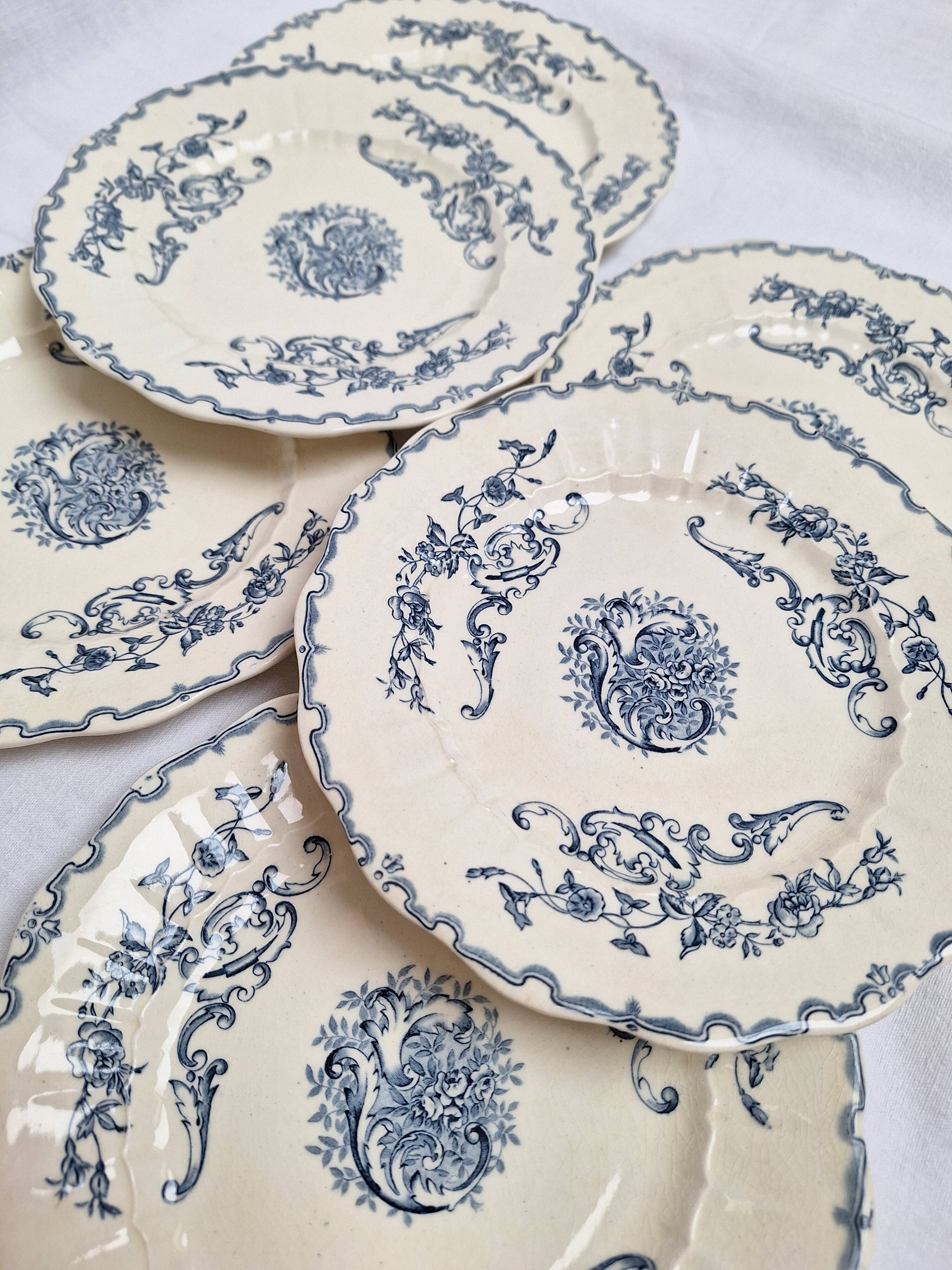Dessert plates H.C. Moscow vintage