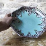 Gaubier Frères Puisaye ceramic standing bowl