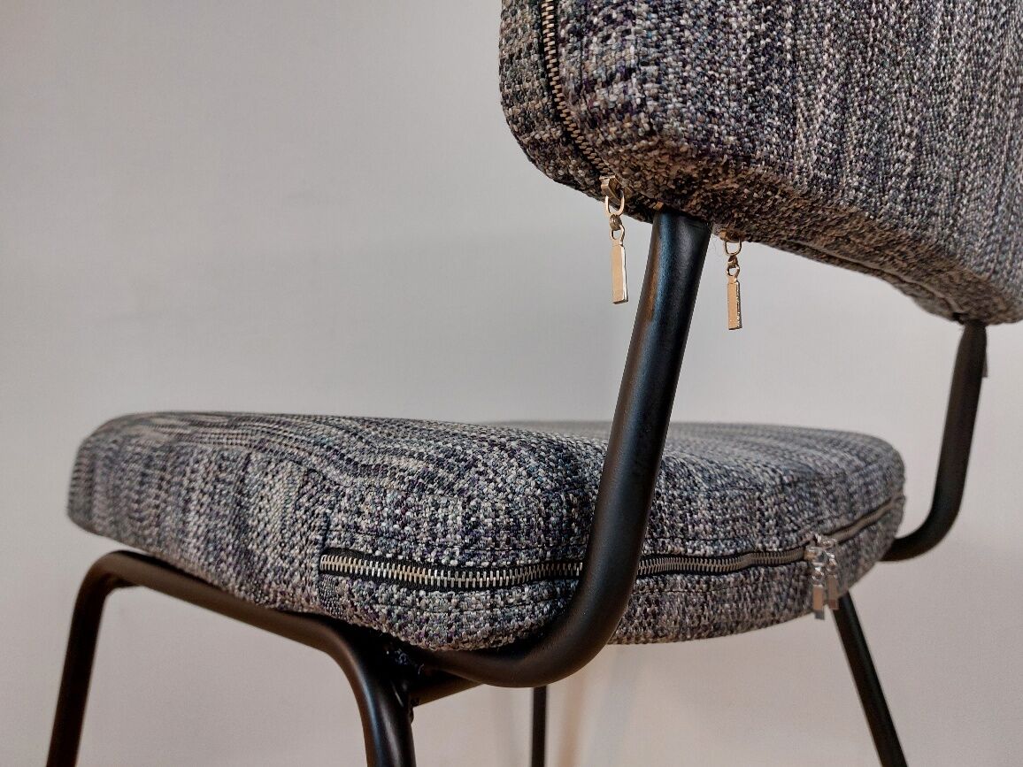 Set de 4 chaises design André Simard, édition Airborne, 1960