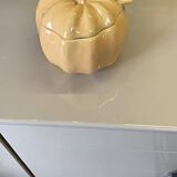 Pumpkin tureen with ladle
