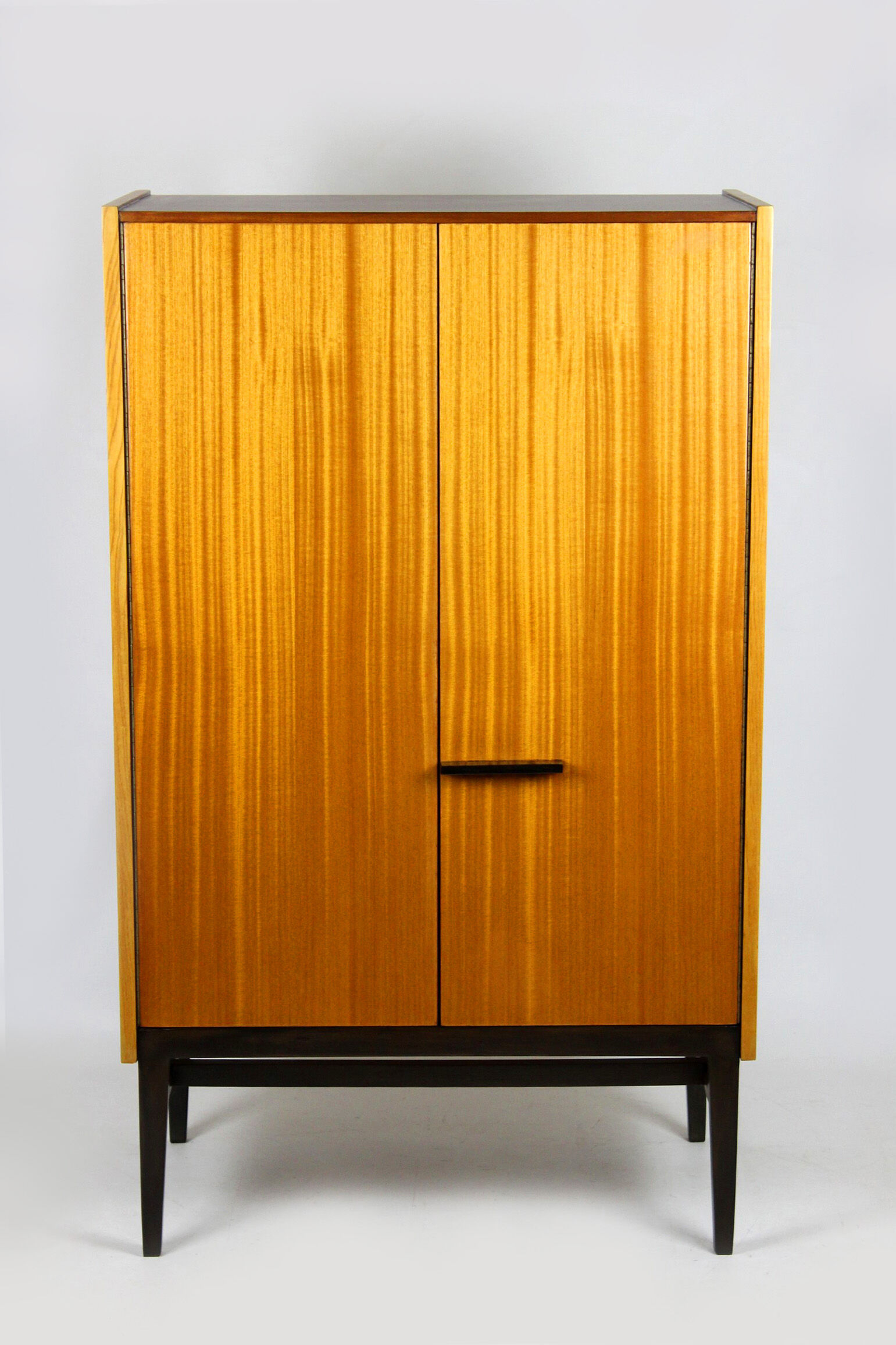Small Mid-Century Wardrobe by František Mezulaník for UP Bucovice, 1960s