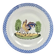 Old rooster hen dish Saint Clément Luneville model Charolles