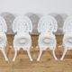Victorian-Style Aluminium Garden Dining Set, United Kingdom, 1950s