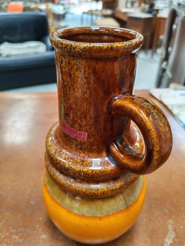 Vase pichet vintage Scheurich Keramik 428-26 en céramique West Germany