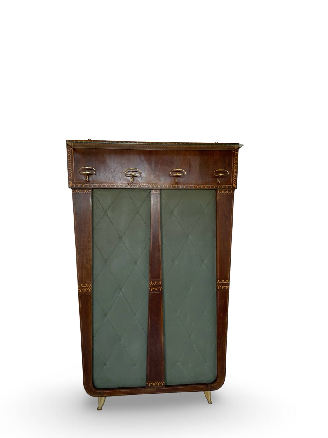 Porte-manteau mural italien des années 60