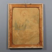 Modern painting signed by Mario Venzo, oil on canvas, Italy, 1950.
