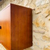 Teak storage cabinet, Scandinavian style, Circa 60's