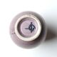 Purple sandstone vase signed, 70s
