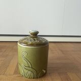 Bonbonnière and ceramic tray g. De Bruyn