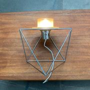 Poliedra table lamp from the Italian space age by Felice Ragazzo for Guzzini