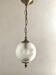 Vintage ball pendant light
