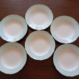 6 soup plates “Henri” Sarreguemines & Digoin