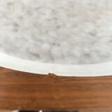 Clichy glass Art Deco Chandelier Speckled