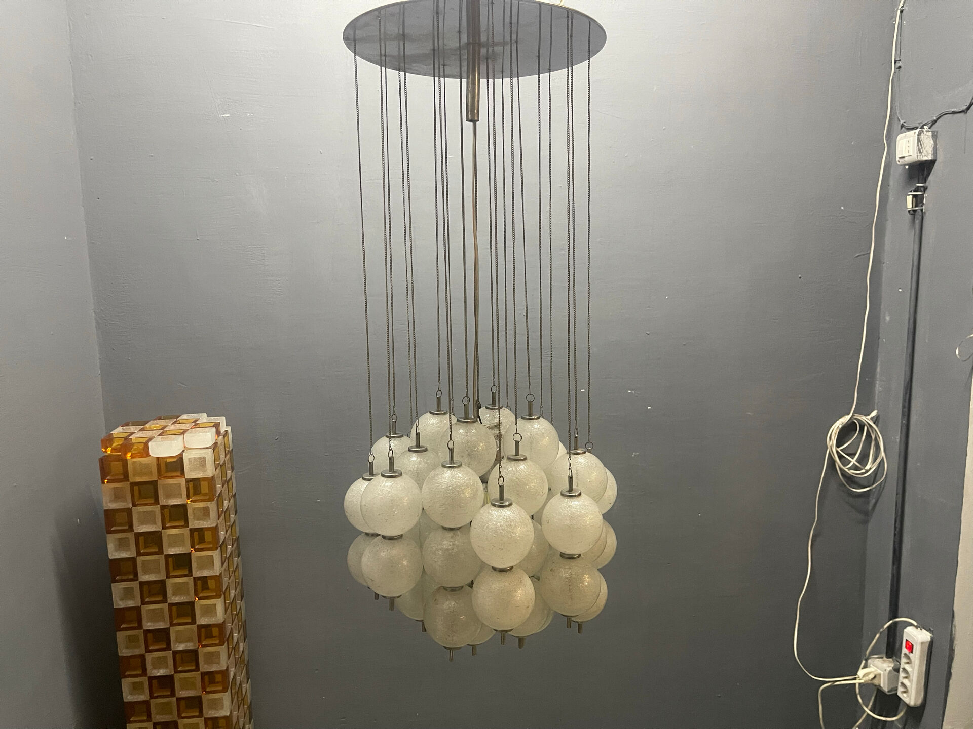 “Sterrenbeeld” Murano Glass Chandelier by RAAK, 1970s