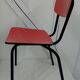 Kitchen chair in formica, vintage