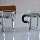 pair of Bodum Chambord bistro style cups 6 oz / 18 ml