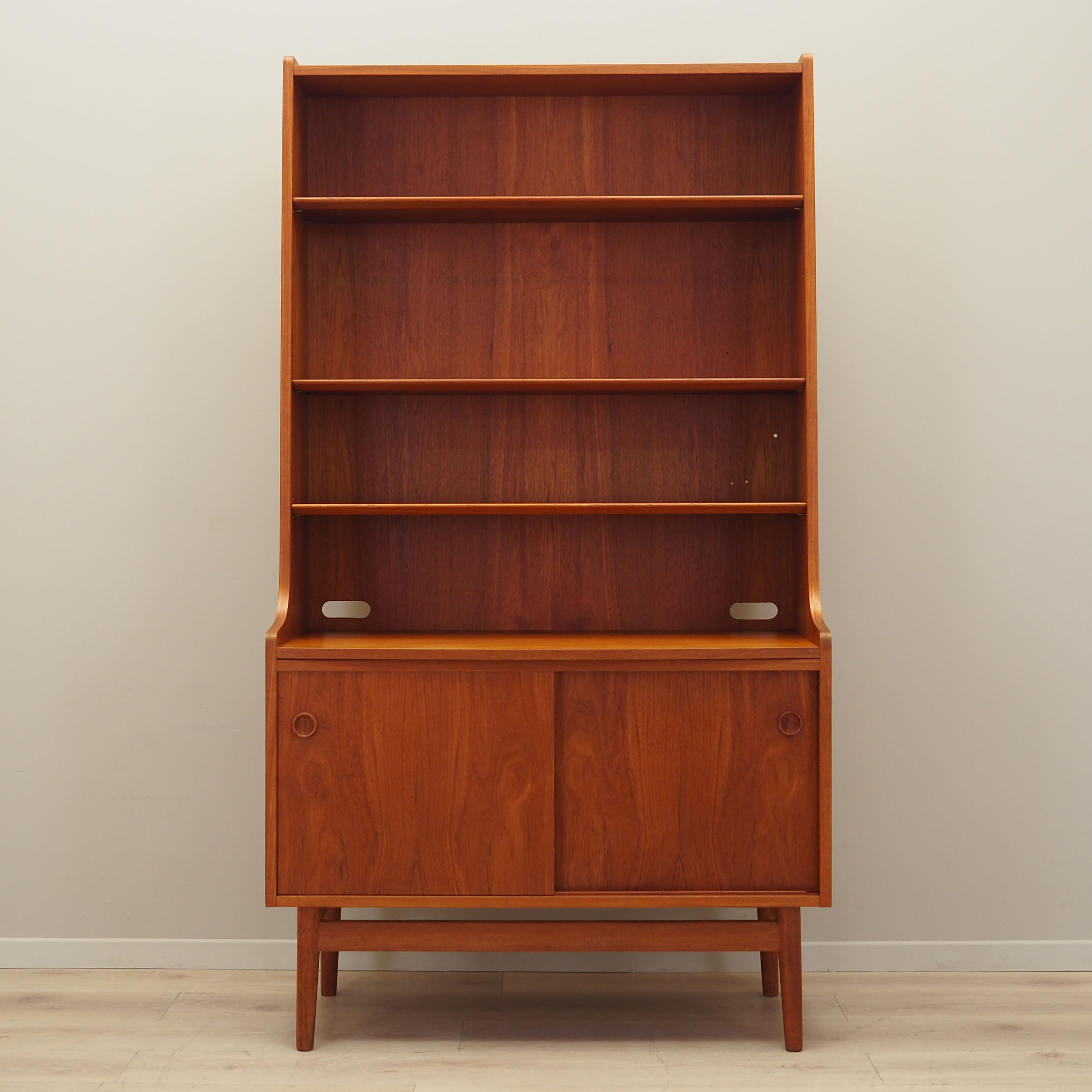 Teak bookcase, Danish design, 1970s, designer: Johannes Sorth