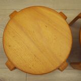 Ensemble de trois supports pour plantes, design danois, années 1970, production : Danemark