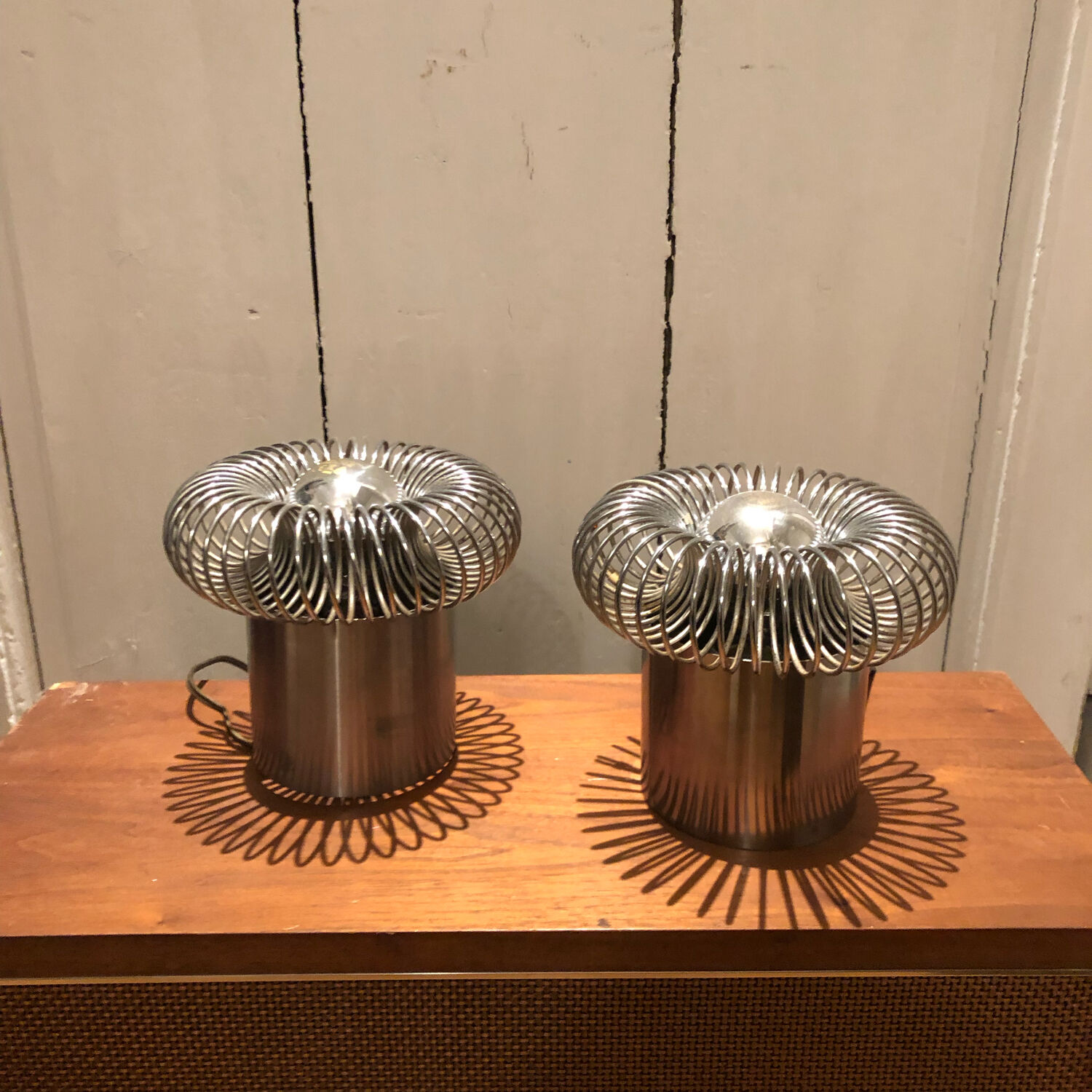 Pair of lamps by Andrea Lazzari