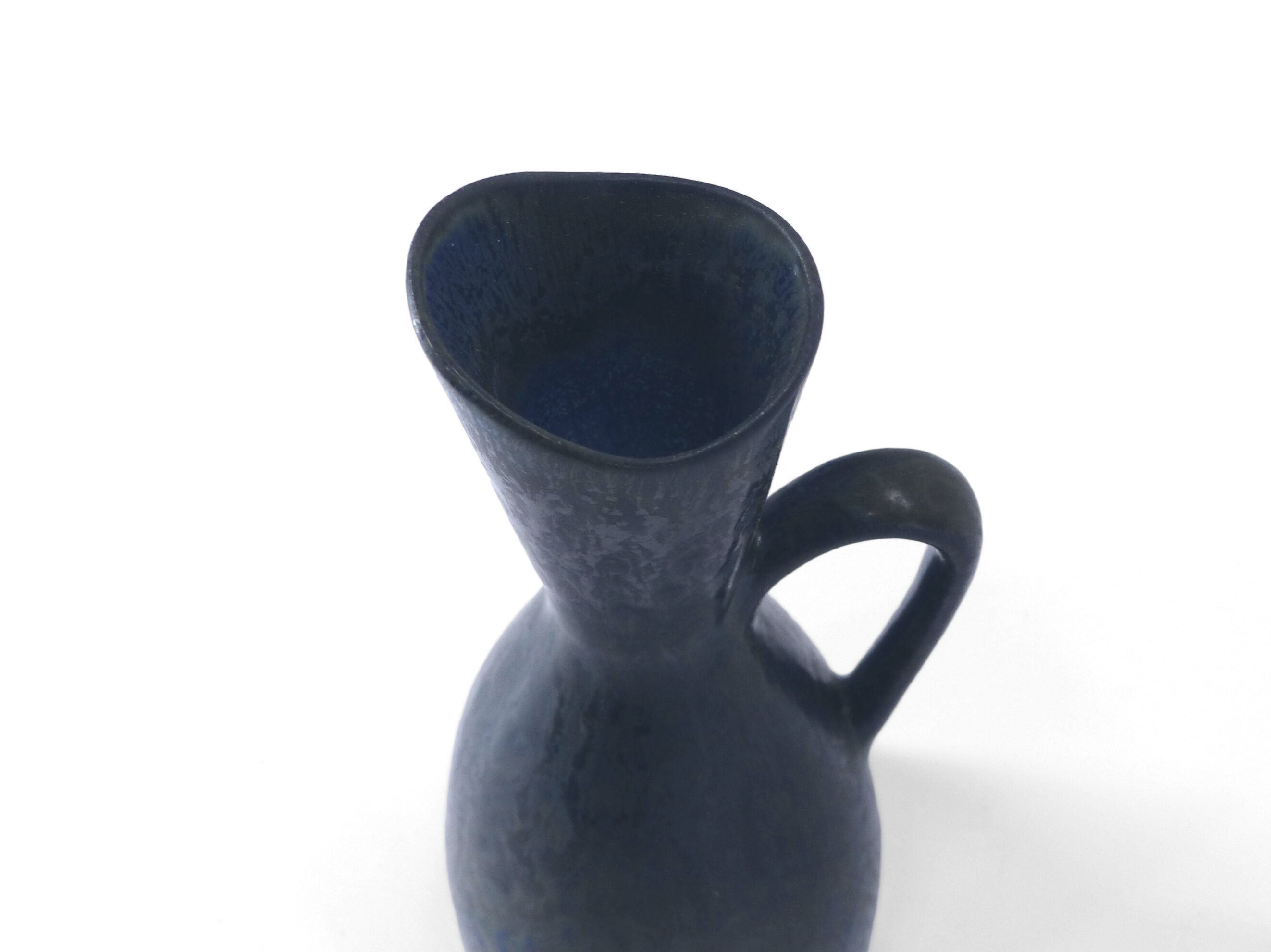 Blue stoneware vase Carl Harry Stalhane 1960 - Rörstrand
