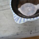 Pair of vintage ceramic thistle bowls by Marie Madeleine Jolly