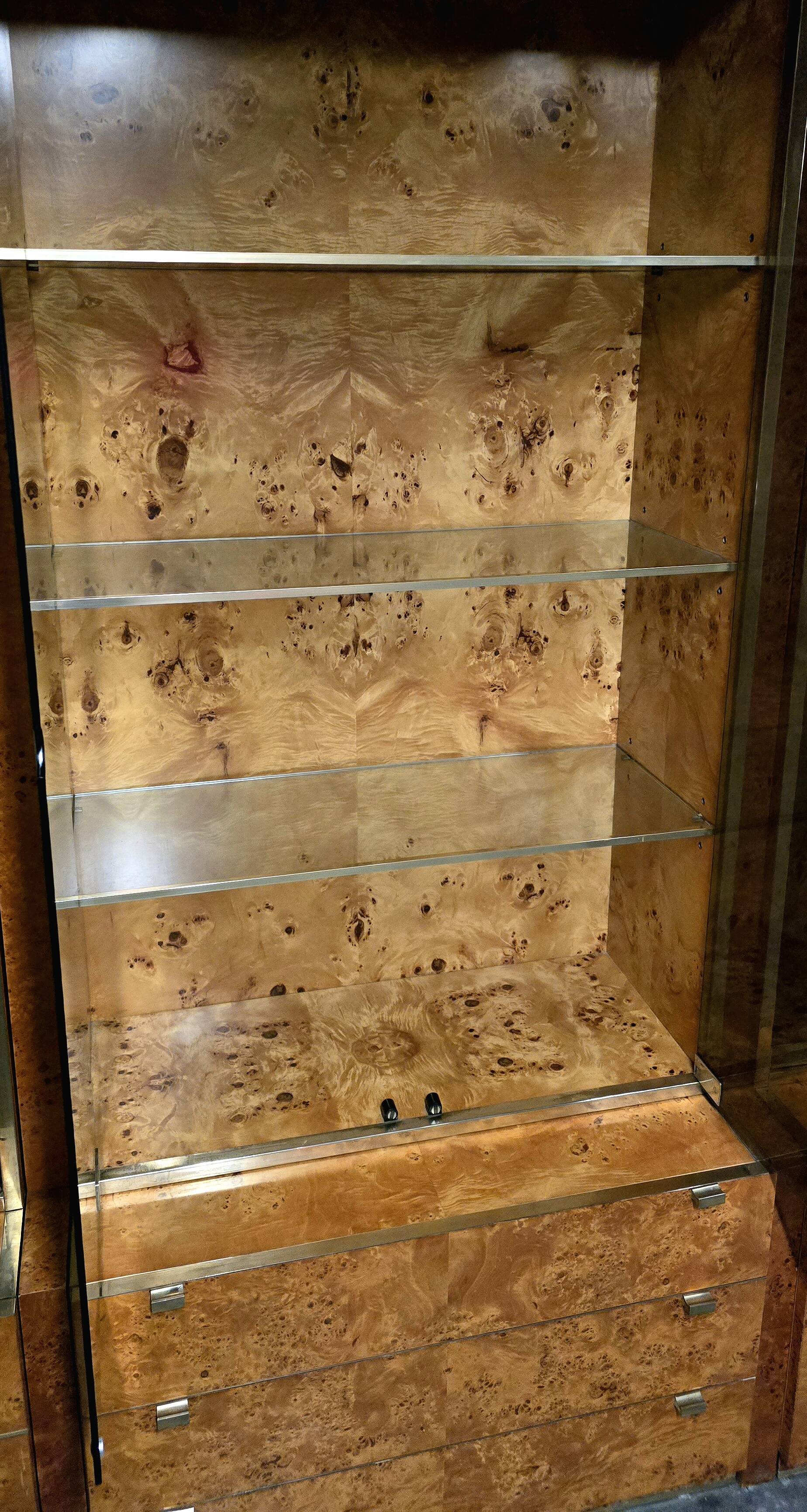 Display cabinet set designed by Jean-Claude Mahey for Roche Bobois 1970