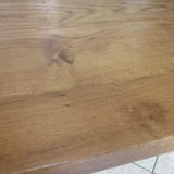 Farmhouse table in solid oak