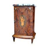 Meuble atypique marqueterie 1 porte