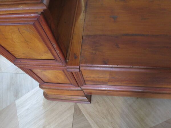 Ancien Banc coffre  - Style Louis Philippe  - Assise coffre – bois Massif