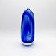 Large Vase R Pierini 1998 Blue White Glass Bubble 31cm 5kg Signed