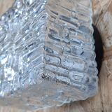 Wall lamp in chiseled glass 1960