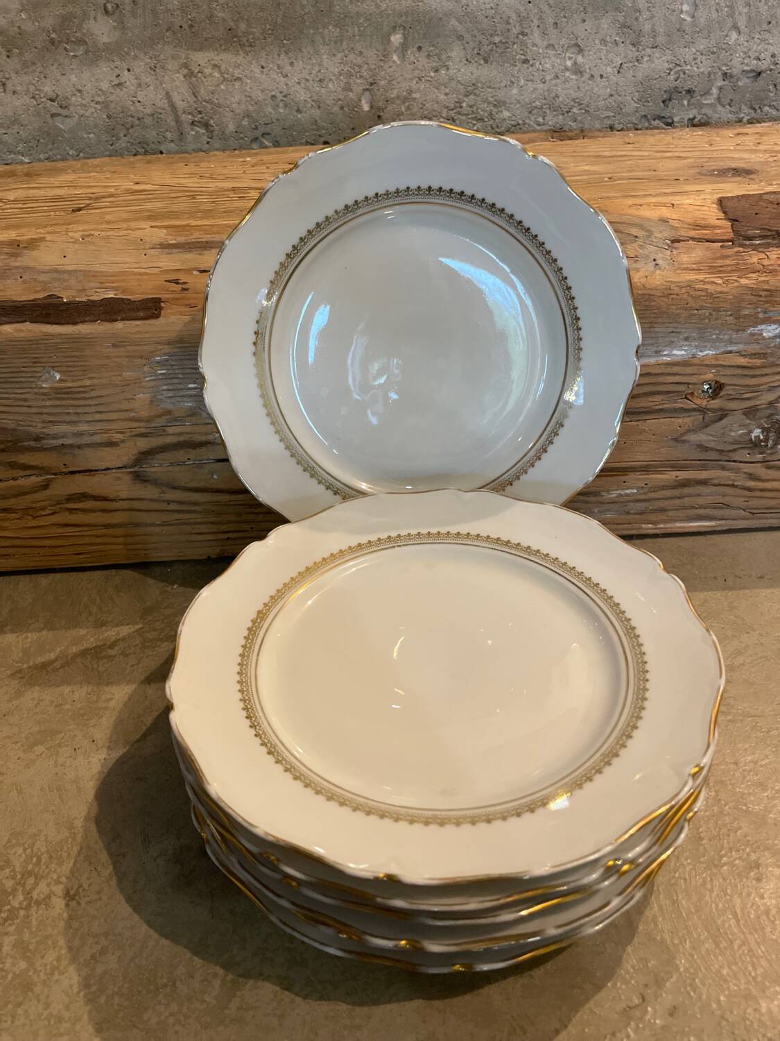 Coffee and dessert service - porcelain in Sologne