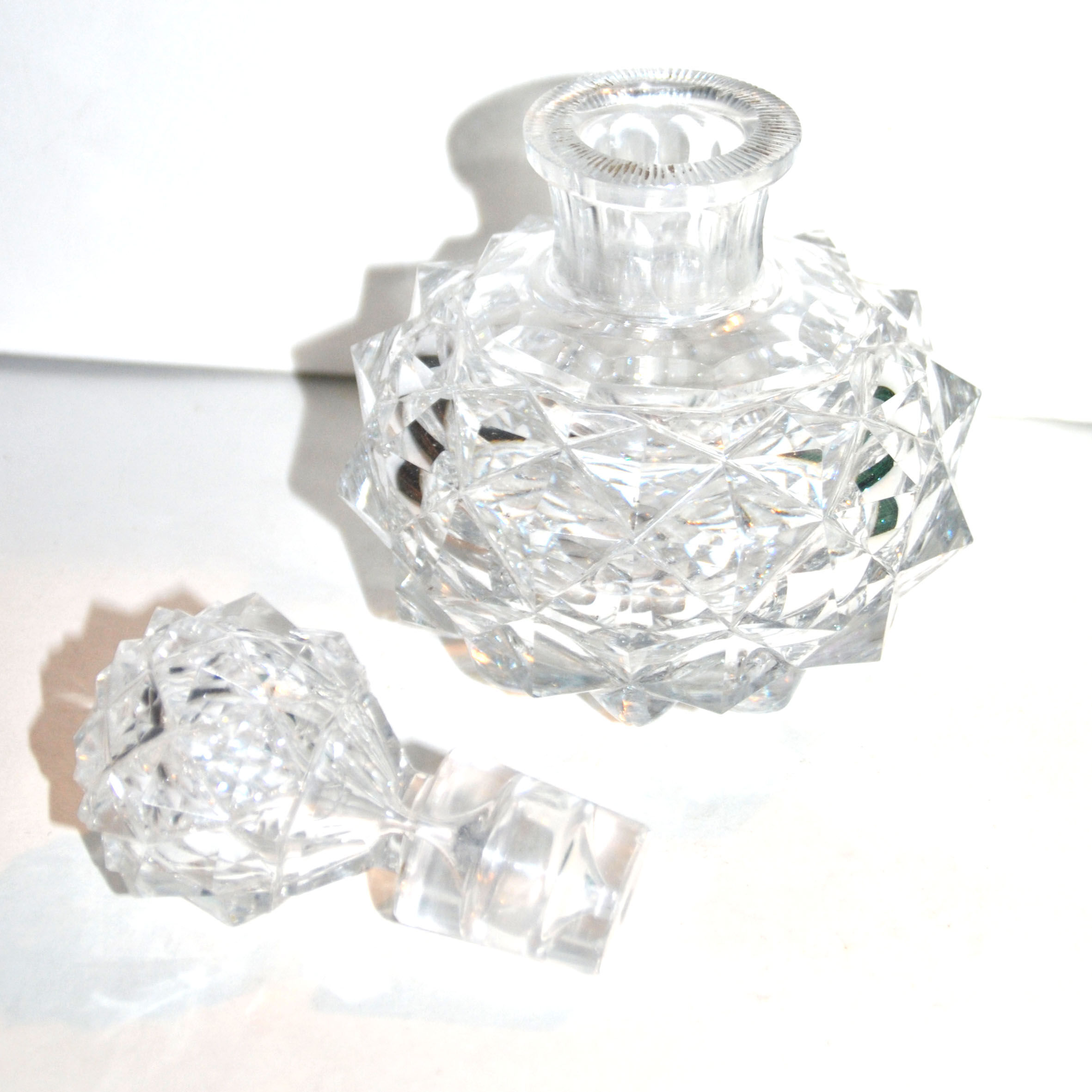 Baccarat bottle cut diamond 1810/1830 empire